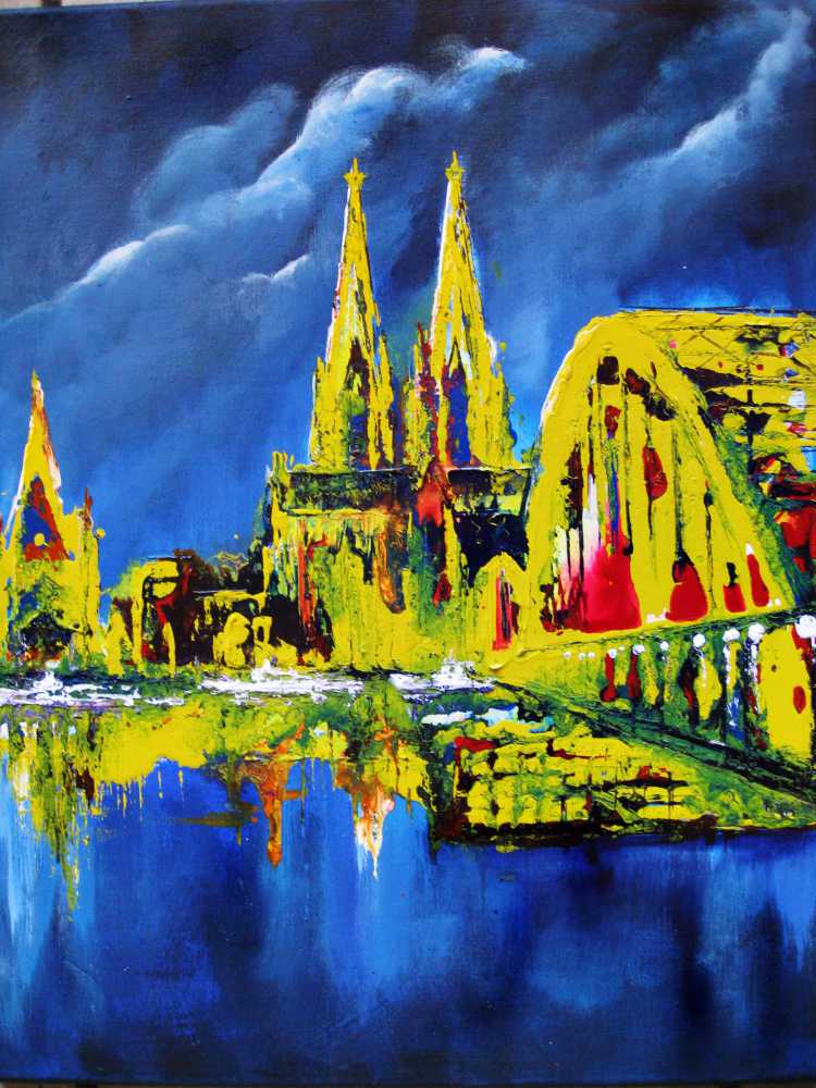 www.fuchs-galerie.de | Helmut Fuchs - Malerei | Köln  | 40x60cm 