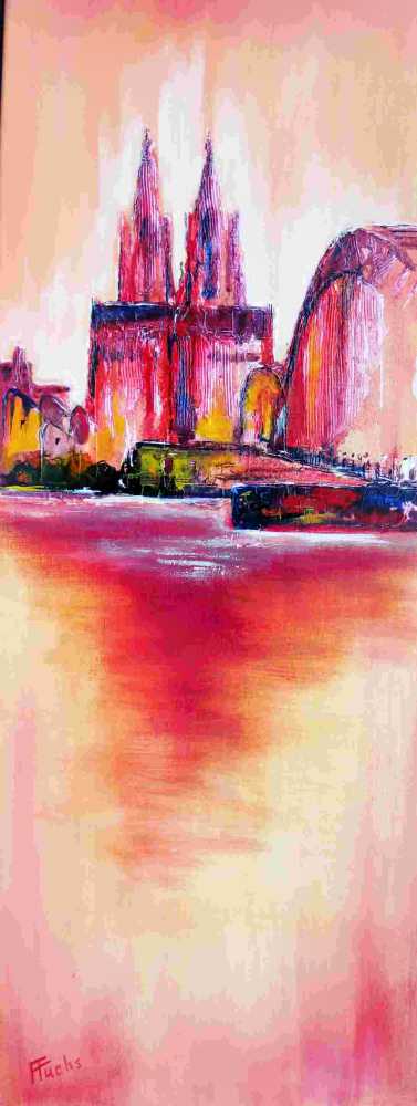 www.fuchs-galerie.de | Helmut Fuchs - Malerei | Köln  | 30x60cm 