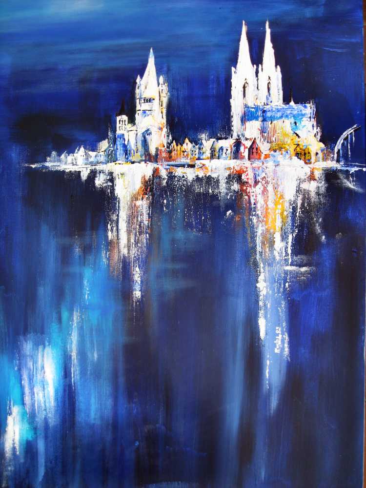 www.fuchs-galerie.de | Helmut Fuchs - Malerei | Köln  | 40x60cm 